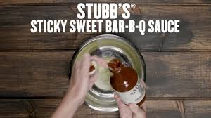 sticky sweet wings stubb s bbq sauce
