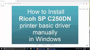 Driver for ricoh sp c250dn. Download Driver Ricoh Sp C250dn Driver Download Laser Printer