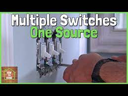 install multiple light switches