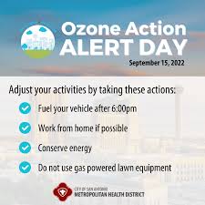 ozone action day press release city
