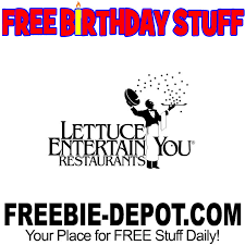 Adjustable straps and soft bra cups. Birthday Freebie Lettuce Entertain You Restaurants Freebie Depot