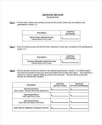 27 cleaning proposal templates word