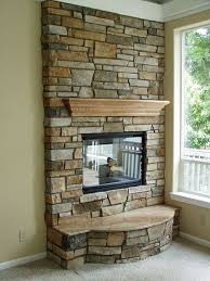 Stone Veneer Fireplace Face Baker