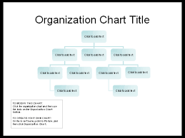 Organizational Chart Basic Layout Business Charts Templates