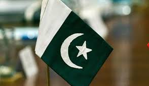 The flag displays the pakistani national colours, white and dark green, with a crescent and star to represent the muslim majority, and a saffron square to represent the buddhist, hindu, sikh and other minorities of the disputed region, the colours are clearly influenced by the mughal empire. Up Professor Booked For Posting Pakistan Flag Map Pictures On Facebook The Week