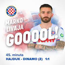 Your complete guide to marko livaja; Hnk Hajduk Split On Twitter 45 Gooooooooooool Marko Livaja Hajduk Dinamo Z 1 1 Ajmobijeliale Hajdin