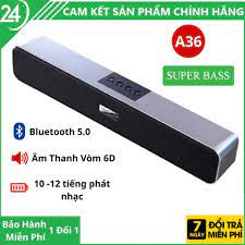 Loa Bluetooth A36 Cao Cấp Bass Cực Mạnh Âm Thanh Vòm Dung Lương Pin Khủng