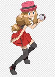 Pokémon x e y serena ash ketchum pokémon go pokémon batalla revolución,  pokemon go, dibujos animados, personaje de ficción png