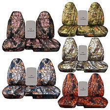 Pink Gray Tree Camo Car Seat Covers 60