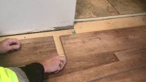 gap in lvp flooring joint and how to