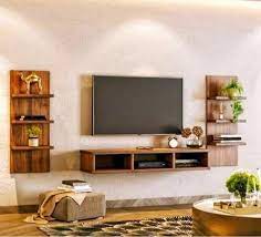 Particle Board Wall Mount Wooden Tv Cabinet