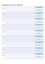 do list checklist templates in pdf