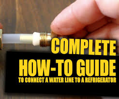 Too little water can cause the cubes to come out too. How To Connect A Water Line To Your Refrigerator 7 Steps With Pictures Instructables