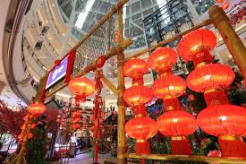 Many countries around the world that have ethnic chinese people celebrate chinese new year including america, canada, many european countries, india, pakistan, indonesia, singapore, malaysia. 13 Eye Catching Chinese New Year Mall Decorations In Malaysia B L O G Chinese New Year Mall Decor New Years Decorations