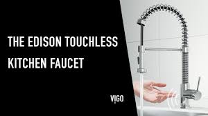 vigo edison best kitchen faucet with