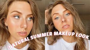 easy glowy summer makeup in less than