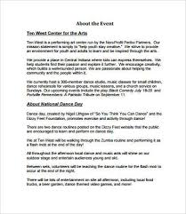 11 Printable Event Proposal Templates Word Pdf Pages Free