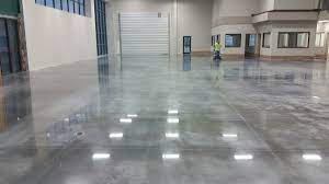 polishing guard on concrete floors
