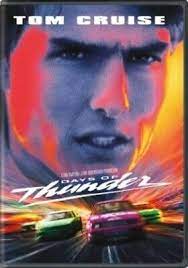 days of thunder dvd disc and cover