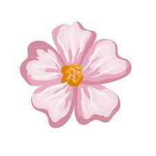 pink flower vector art icons and