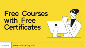 courses with free certificates