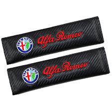 2x Alfa Romeo Car Seat Belt Cover