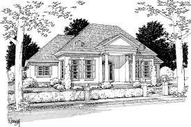 Plan 68466 Greek Revival Style With 3