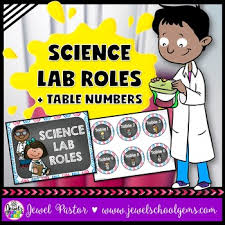 Shop the top 25 most popular 1 at the best prices! Science Classroom Decorations Lab Roles And Table Numbers Tpt