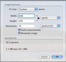 how to increase image size with 3