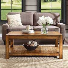 Coffee Table Rustic Maple Brown