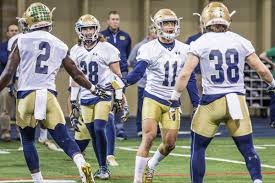 Notre Dame Football Spring Depth Chart Number Changes And