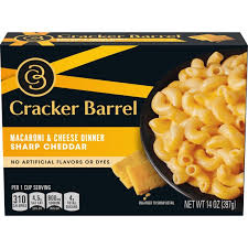 We went just before the christmas holidays and they had some specials that were great. Cracker Barrel Sharp Cheddar Macaroni Cheese Dinner 14 Oz Box Walmart Com Walmart Com