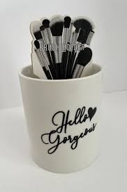o gorgeous makeup brush holder cup