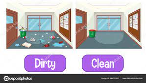 69 clipart dirty room vector images