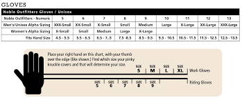 28 Black Diamond Glove Size Chart Mens Glove Size Chart Uk