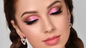pink smokey eye makeup tutorial you