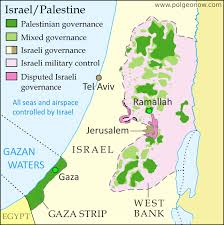 Jewish settlements in west bank map. Political Geography Now Palestine