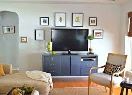 how to decorate around a flat screen tv