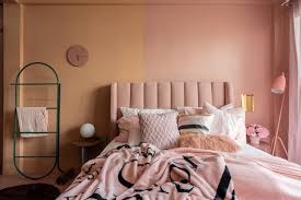 Cozy Pink Bedroom Corner With Baby Pink