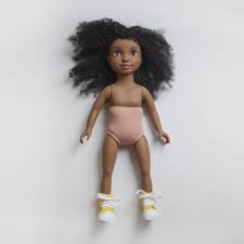 Ooak custom african american girl doll amelia pink ombre hair, teal eyes. Healthy Roots Dolls Beautiful Black Dolls