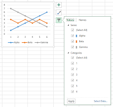 Excel 2013 Is There A Way To Turn Off A Chart Series