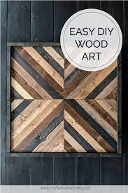 Add additional colors and stamp again for a layered look. Make This Easy Diy Wood Wall Art Today Crafted By The Hunts