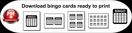 Choose a border size for the bingo cards. Free Printable Bingo Cards Bingo Card Generator