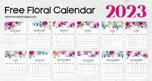 best free printable calendar 2023 in