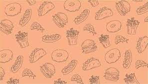 food background vector art icons and