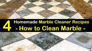 4 diy ways to clean marble