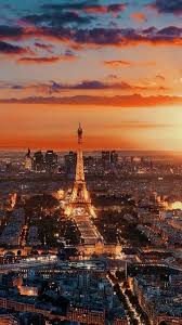 Paris Sunset Paris At Night Travel