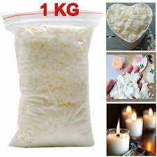 wax soy 1kg soya flakes 100 pure clean burning natural candle making