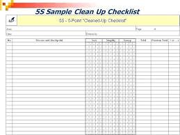 Free Project Schedule Template Excel Or Download 5s Action Plan