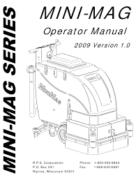 tomcat mini mag series operator s